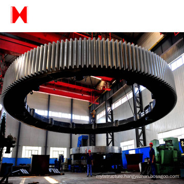 large diameter steel gear